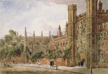 Collège Saint-Jean, Cambridge, 1843